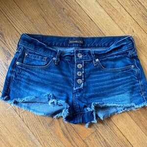 Abercrombie jean shorts